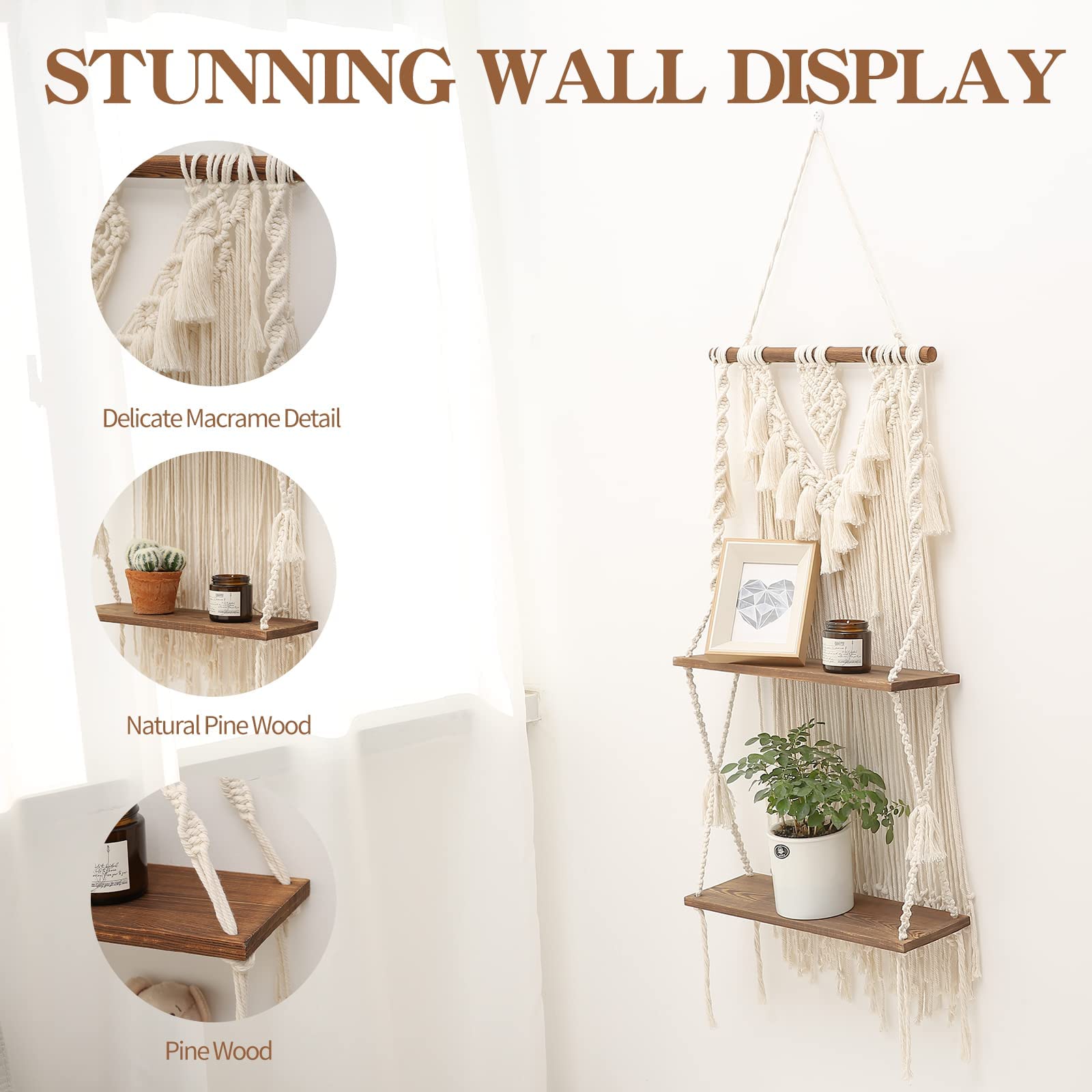 専用♡　２段ウォールシェルフ　ハンドメイド 友安製作所 シェルフ 棚 アイアン diy 壁 壁面収納 収納 壁掛け